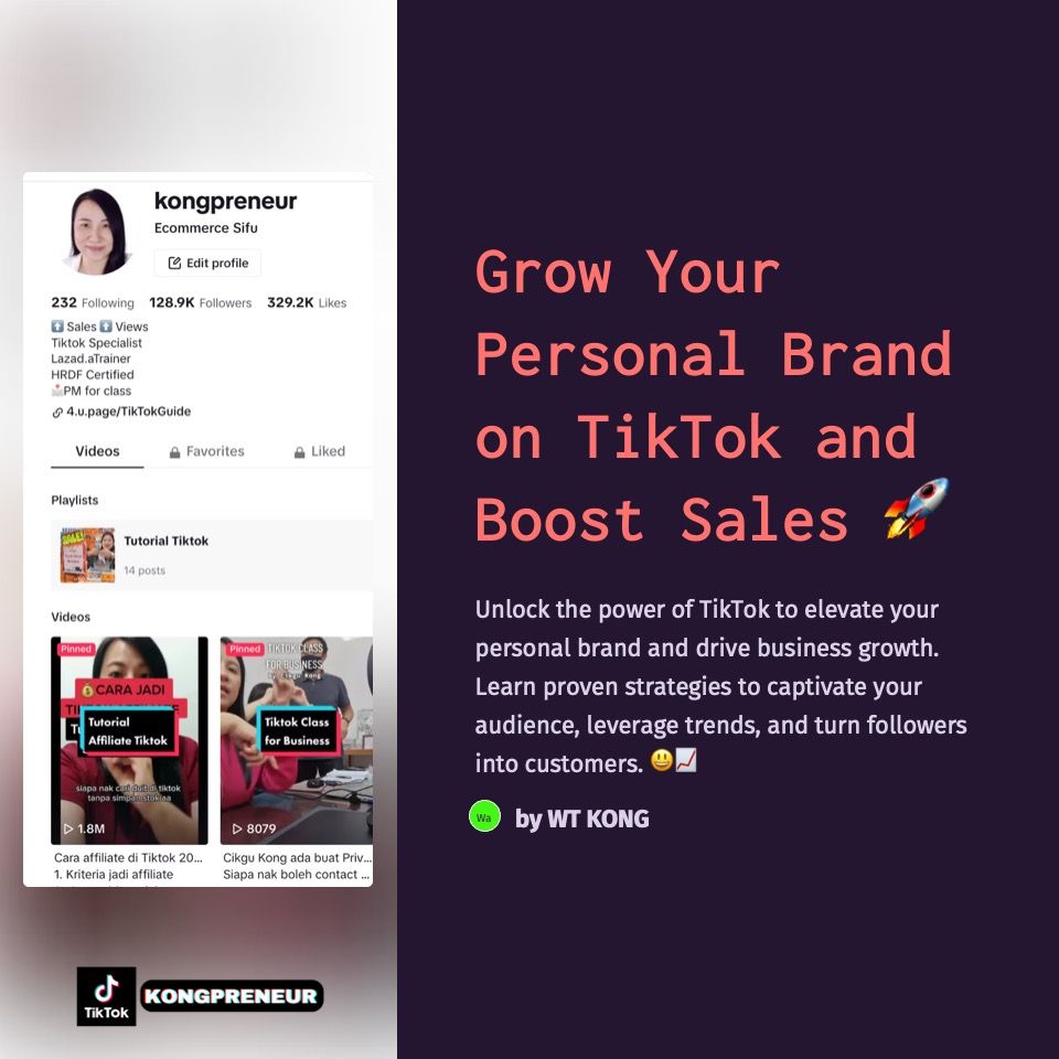 Successful Personal Branding on TikTok