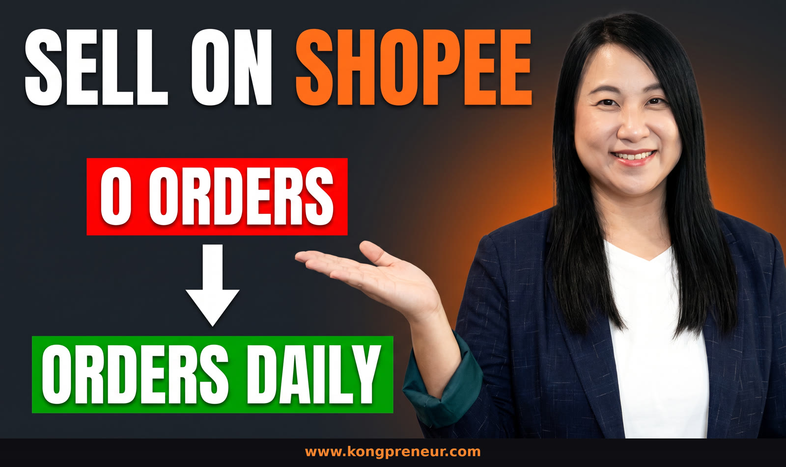 How to sell on Shopee - Shopee class by Kong